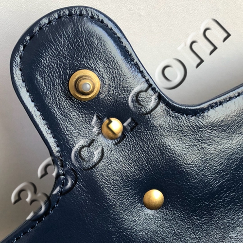 グッチバッグ角部分ディテール